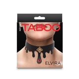 Hustler's Taboo Elvira Collar Black