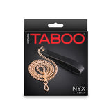 Hustler's Taboo Nyx Leash Black