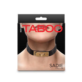 Hustler's Taboo Sadie Collar Black