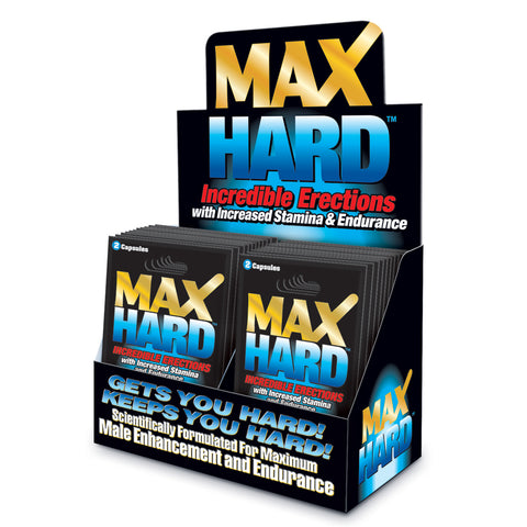 MAX Hard 2Pk 24Ct Display â€“ Ignite Passion and Elevate Performance!