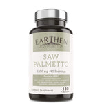 Earthen Saw Palmetto Dietary Supplement 180 Capsules