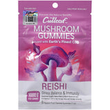 Cutleaf Mushroom Gummies Reishi Hemp Extract Passion Fruit 10 Pack