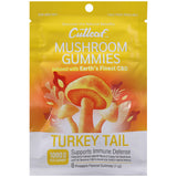 Cutleaf Mushroom Gummies Turkey Tail Hemp Extract Pineapple 10 Pack