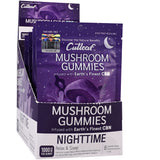 Cutleaf Mushroom Gummies Nighttime Reishi Lavender Honey 10 Pack