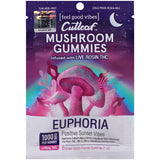 Cutleaf Mushroom Gummies Euphoria Nightime Reishi Infused With Live Rosin Grape Gelato 10 Pack