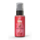 Sizzle Lips Warming Gel Strawberry 2 oz. Bottle