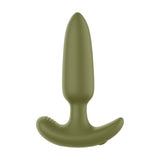 Pointed Vibrating Plug Green