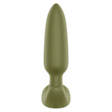Pointed Vibrating Plug Green
