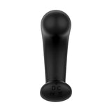 Curved Vibrating Plug Black