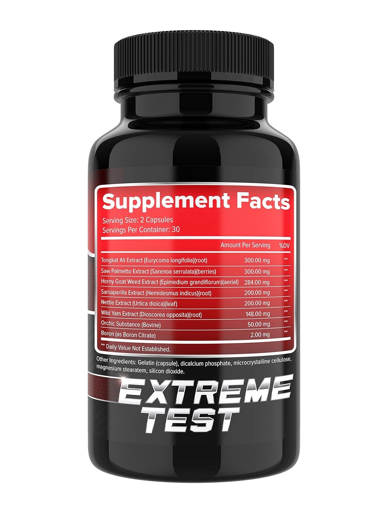 Extreme Testosterone Booster Male Enhancer Horny Goat Tongkat Ali 60c