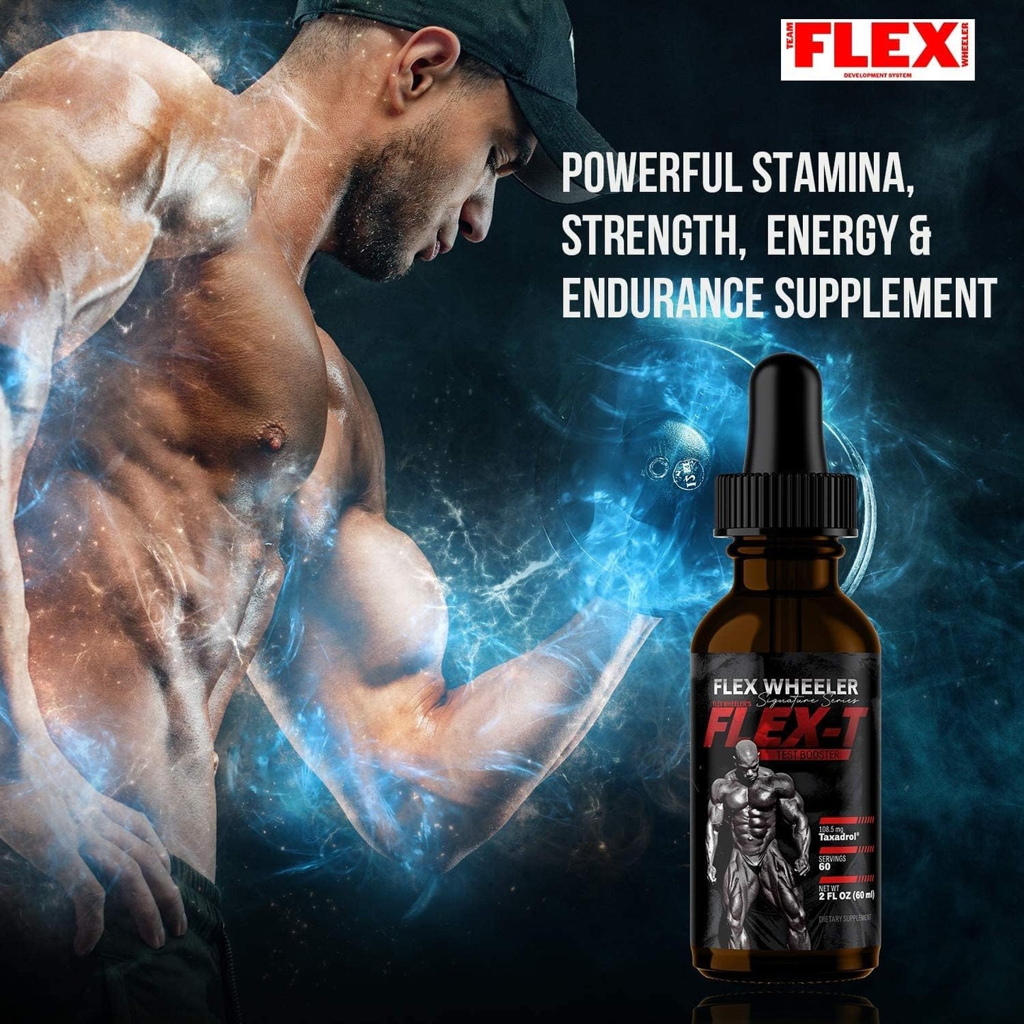 Flex Wheeler Signature Series Flex-T Men Liquid Testosterone Booster