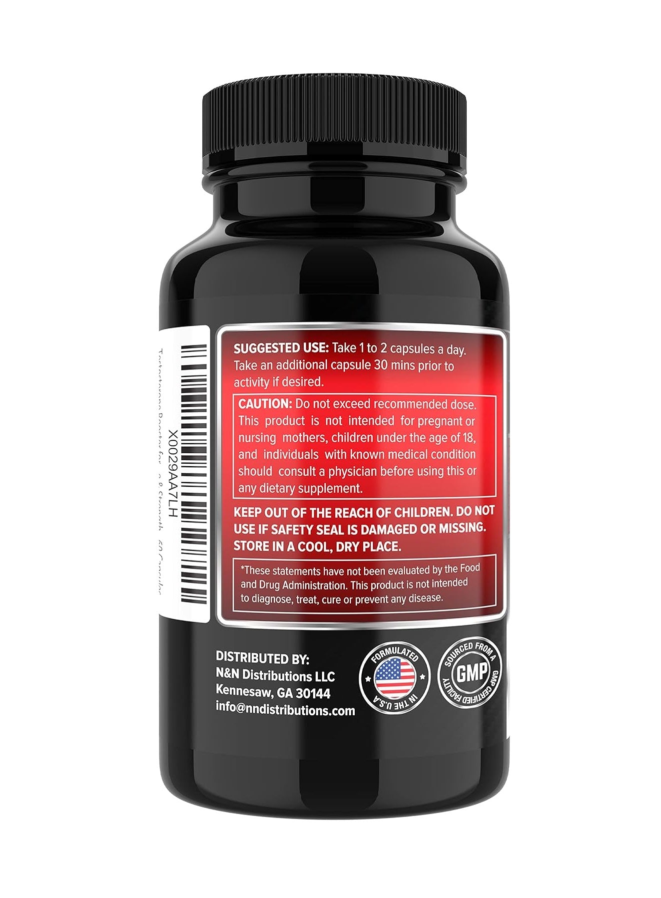 Extreme Testosterone Booster Male Enhancer Horny Goat Tongkat Ali 60c