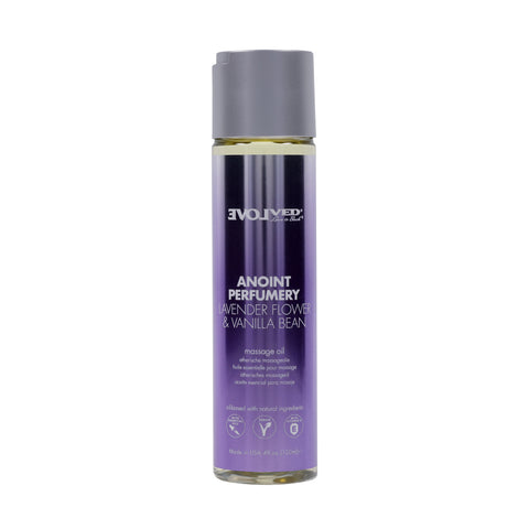 Anoint Perfumery Lavender Flower & Vanilla Bean Massage Oil 4 oz.