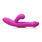 Bang! Thrusting & Sucking Rabbit Vibrator Purple