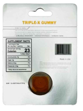 Vegan Gummy Triple X Male Enhancement
