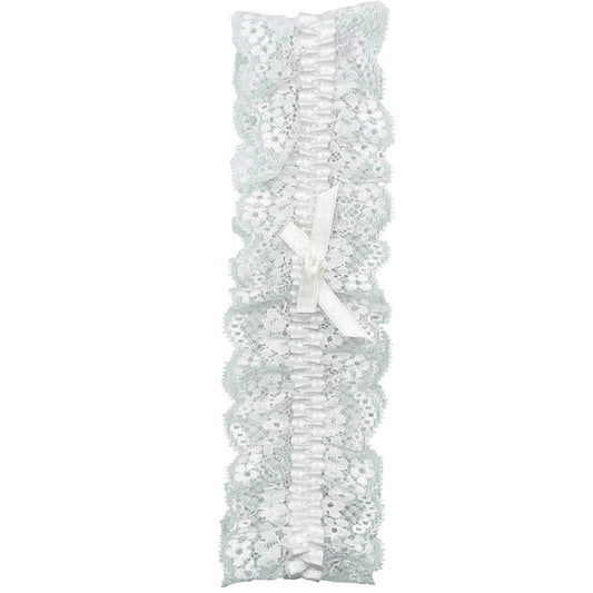 Lace Garter White O/S