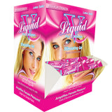 Liquid V For Women Stimulating Gel Foil Display of 50 (Box)