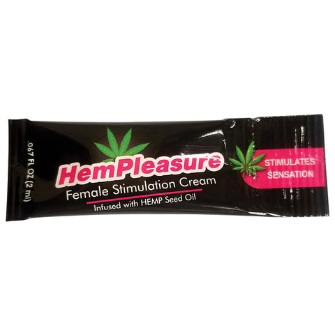 HemPleasure Female Stimulation Cream Foil 2ml