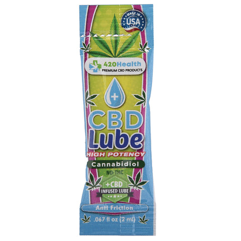 420 Health CBD Lube Foil