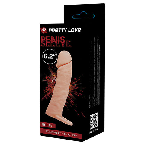 Pretty Love Penis Sleeve Medium-Flesh