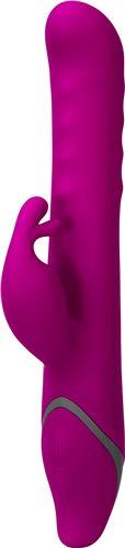 Commotion Samba Raspberry Pink Rabbit Vibrator