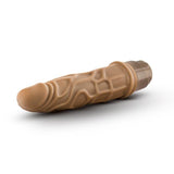 Dr Skin Cock Vibe 3 Vibrating Dildo Mocha Tan