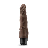 Dr Skin Cock Vibe 4 Chocolate Brown Vibrating Dildo