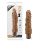 Dr Skin Cock Vibe -10 Mocha Realistic Cock