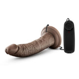 Dr Dave 7 inches Vibrating Cock Suction Cup Brown