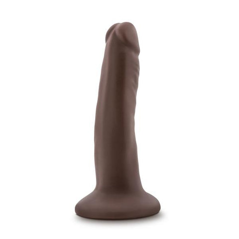 Dr Skin 5.5 inches Cock with Suction Cup Brown Dildo