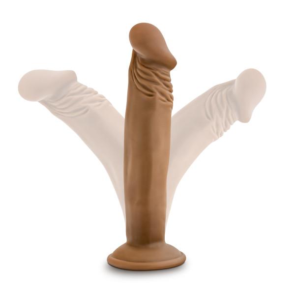 Dr Skin Dr Small 6 inches Dildo Mocha Tan