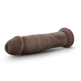 Dr Skin 9.5 inches Cock Chocolate Brown Dildo