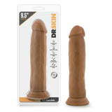 Dr Skin 9.5 inches Cock Mocha Tan Dildo