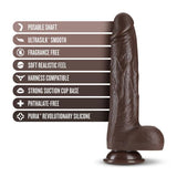 Dr. Skin Dr. Murphy 8in Dildo Thrusting Chocolate