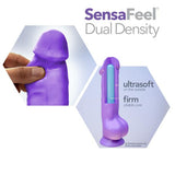 Neo 11in Dual Density Dildo Neon Purple