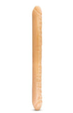 B Yours 18 inches Double Dildo Beige