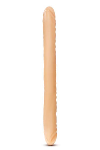 B Yours 18 inches Double Dildo Beige