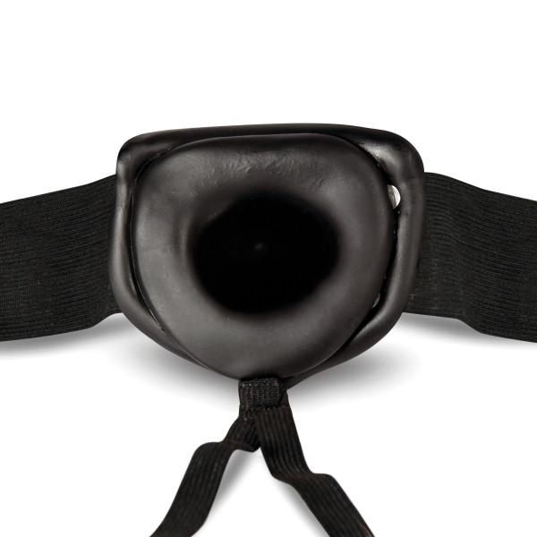 Dr. Skin 7 inches Hollow Strap On Black