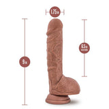 Au Naturel Billy Boy 9 Dildo Mocha "