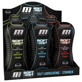 M for Men Soft and Wet 6pc Counter Display