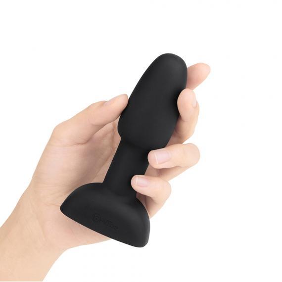 B-Vibe Rimming Petite Black Butt Plug