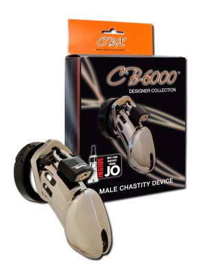 Cb-6000 Male Chastity Device 3 1/4" Chrome Cage