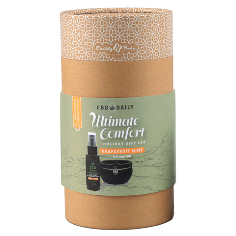 CBD Daily Ultimate Comfort Gift Set-Grapefruit Mint