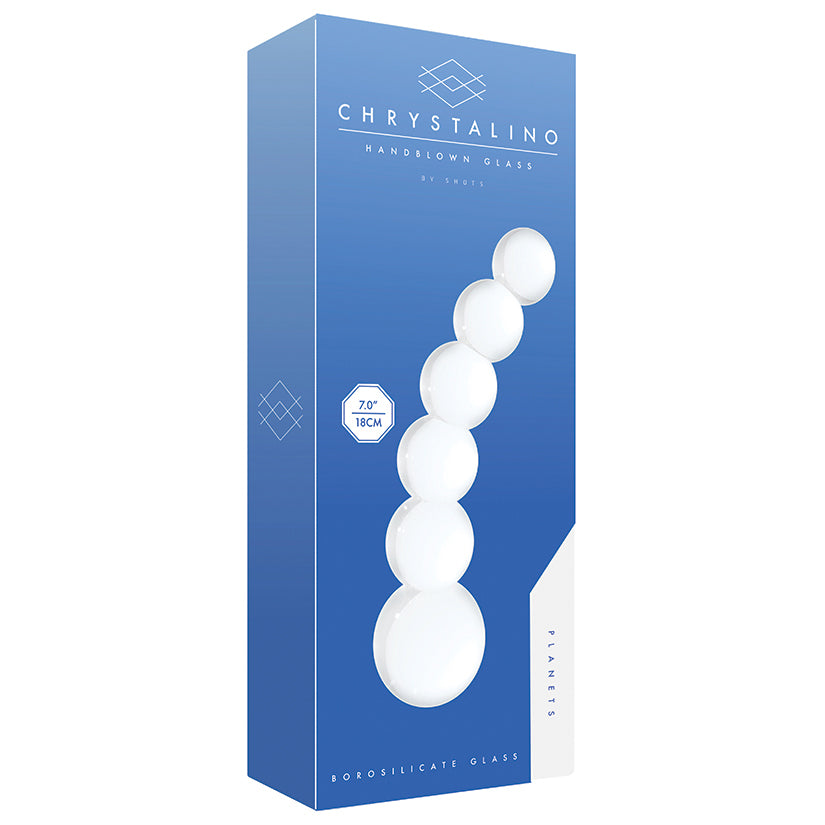 Chrystalino Planets-White 7.25 Inch