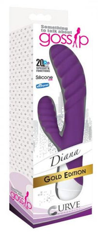 Gossip Diana Violet Purple Rabbit Vibrator