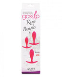 Gossip Rump Bumpers Anal Trainer Set Magenta