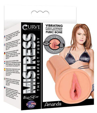 Mistress Amanda Vanilla Pubic Bone Stroker Beige