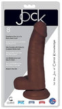 Jock Dong With Balls 8 inches Chocolate Brown