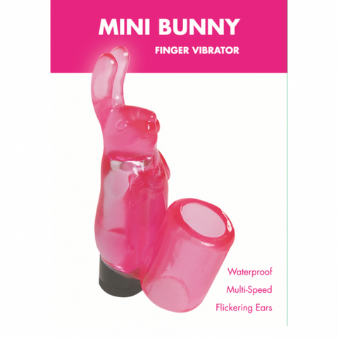 Me You Us Mini Bunny Finger Vibrator Pink