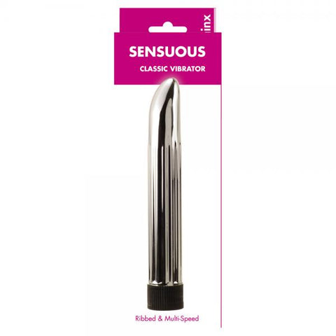 Sensuous Classic Vibrator Minx Silver